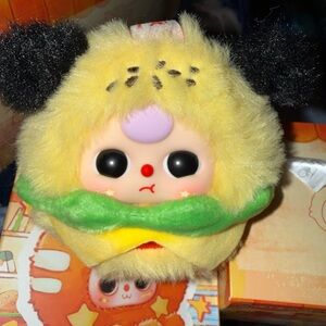 Baby Three Big Bite Series Plush - Hot Dog